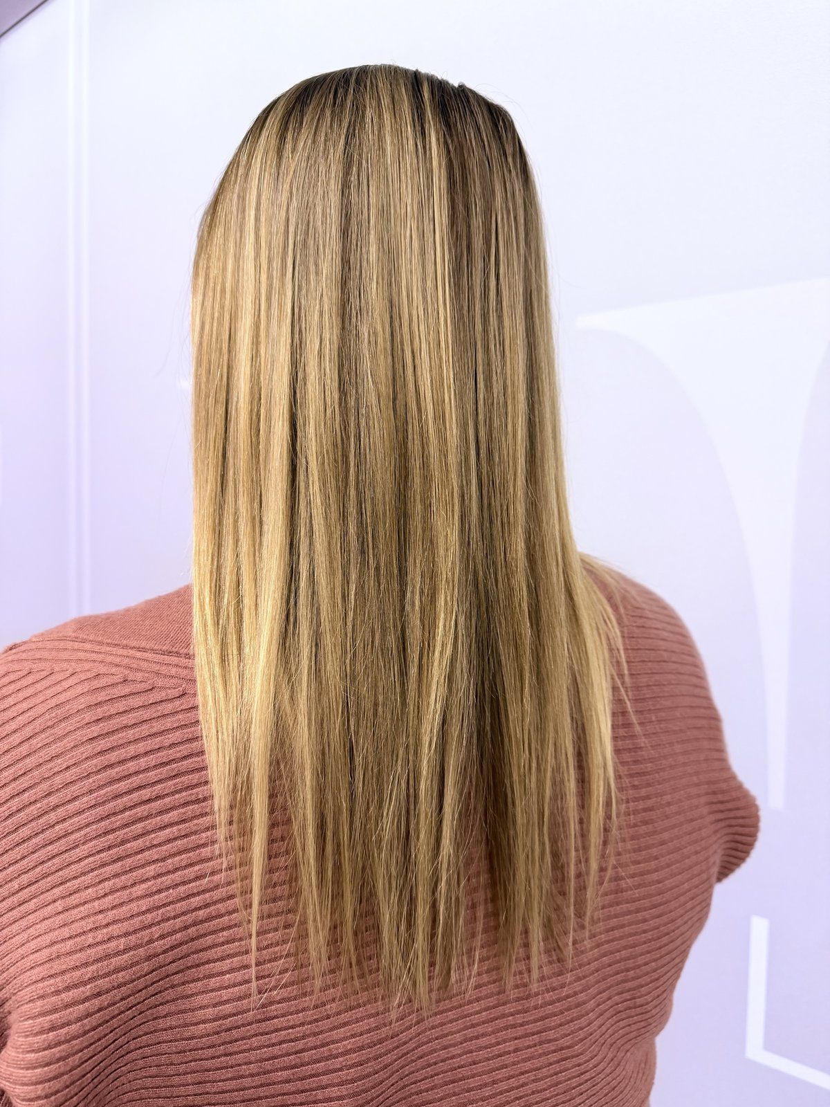 Weft-tuuhennos ennen City Hairteam Porvoo